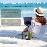 EnginStar 300W Portable Solar Generator for Outings