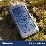 4Patriots Solar Power Bank: 8000mAh, 3 USB Ports