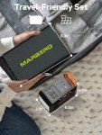 Portable 111Wh Solar Generator with 30W Panel
