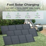 EF ECOFLOW DELTA 2 Max Solar Generator Combo