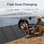 EF ECOFLOW DELTA 2 Max Solar Generator Combo