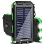 Portable 20000mAh Waterproof Solar Charger Power Bank