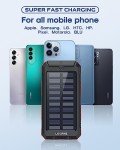 Fast Charging 30000mAh Solar Power Bank