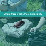 5-in-1 Solar Power Bank with Wireless Charging