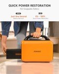 Runhood Rallye 600 Portable Power Station for Solar