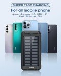 30000mAh Portable Solar Power Bank Charger