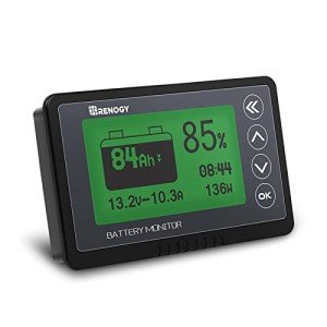 Renogy 500A Solar Battery Monitor with Alarm