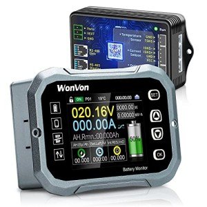 WonVon 400A Battery Monitor for Solar & RV