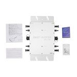 Waterproof Solar Micro Inverter - 1400W Grid Tie