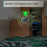 500A Battery Monitor with Color Screen & Alarm