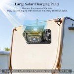 VOONOA 1080P Solar Wireless Backup Camera System