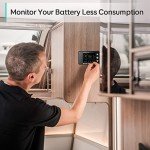 500A Battery Monitor with Color Screen & Alarm