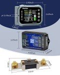 WonVon 400A Battery Monitor for Solar & RV