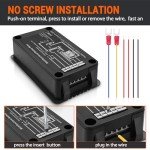 9-in-1 DC Battery Monitor Meter for Solar Systems