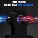 Portable 300A Battery Monitor with Touch Screen