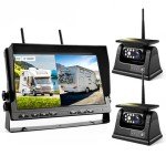 10” Magnetic Solar Wireless Backup Camera System