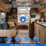 Portable 300A Battery Monitor with Touch Screen