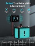 ECO-WORTHY 300A Solar Battery Monitor with Display