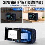 Portable 300A Battery Monitor with Touch Screen