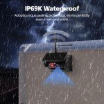 10” Magnetic Solar Wireless Backup Camera System