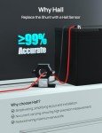 ECO-WORTHY 300A Solar Battery Monitor with Display
