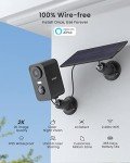 Wireless Solar Security Cameras - 2 Pack System