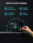 ECO-WORTHY 300A Solar Battery Monitor with Display