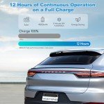 Solar Powered Wireless Backup Camera with 5" Monitor