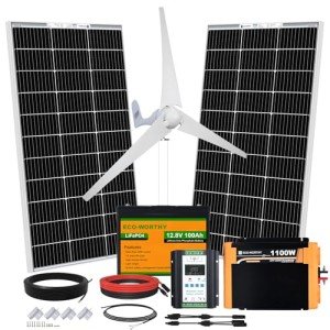 ECO-WORTHY 600W Off-Grid Solar Wind System