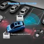 Solar Powered Wireless Backup Camera with 5" Monitor