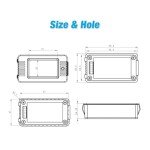 Hosyond 0-100A Multifunction DC Battery Monitor