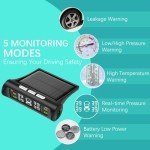 VENCEZA Solar-Powered Tire Pressure Monitoring System