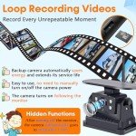 Wireless HD 1080P Solar RV Backup Camera