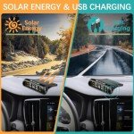 VENCEZA Solar-Powered Tire Pressure Monitoring System