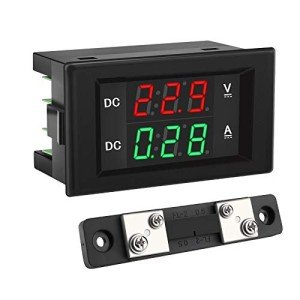 Digital Voltmeter Ammeter Panel for Solar Power