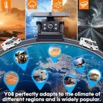 Wireless HD 1080P Solar RV Backup Camera