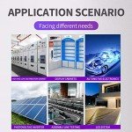 Multifunction Solar Battery Monitor Meter 0-100A