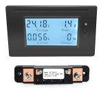 Nodehawk DC Solar Power Monitor Meter 6-200V