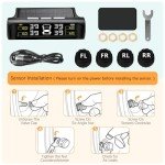 VENCEZA Solar-Powered Tire Pressure Monitoring System