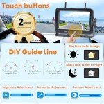 Wireless HD 1080P Solar RV Backup Camera