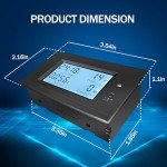 Nodehawk DC Solar Power Monitor Meter 6-200V