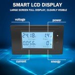 Nodehawk DC Solar Power Monitor Meter 6-200V