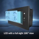 Nodehawk DC Solar Power Monitor Meter 6-200V