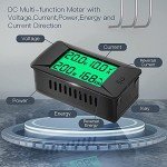 Multifunctional DC Battery Monitor Meter with LCD Display