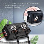 Multifunctional DC Battery Monitor Meter with LCD Display