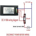 Nodehawk DC Solar Power Monitor Meter 6-200V