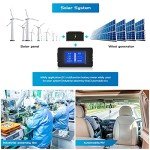CGELE DC Battery Monitor Meter for Solar Use
