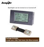 Bayite 100A Digital Current Voltage Power Meter
