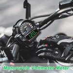 2-Pack Waterproof DC Voltmeter for Cars & Motorcycles