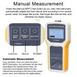 VISLONE 1600W Solar Panel Power Meter Tester